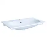 Раковина мебельная Geberit Acanto 75 х 48 см, с 1 отв. под смеситель (500.641.01.2)