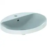 Geberit VariForm Умывальник встраиваемый, овальный 60x48, белый (500.725.01.2)