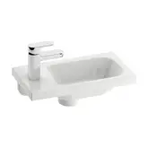 Ravak Chrome 400 L Миниумывальник, белый (XJGL1100000)