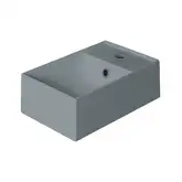 Маленькая (мини) раковина Simas Agile 40 х 27 см, Cemento Matt (AG40CEMENTO)