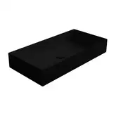 Раковина накладная на столешницу Simas Agile 80 х 40 см, Nero Matt (AG80NERO)
