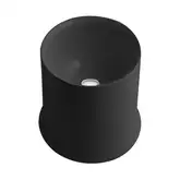 Раковина на столешницу Simas Sharp Ø42 х h44 см, чёрный глянцевый (SH10 Glossy Black)