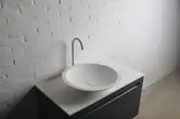 Volle Умывальник накладной Solid Surface, круглый 51,5см (13-40-856)