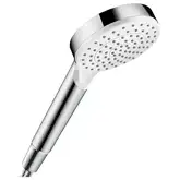 Ручний душ Hansgrohe Crometta 100 1jet, EcoSmart 9л/хв, White/Chrome (26333400)