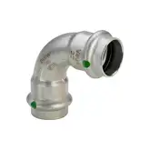 Viega SANPRESS INOX отвод 90°, 22 мм, с SC‑Contur, 2316 (435653)