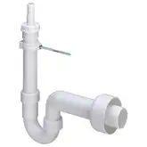 Viega Сифон трубный для стиральной/посудомоечной машины 1,1/2x40 (104047)