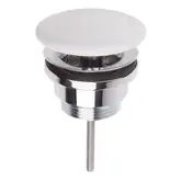 Villeroy & Boch  Донный клапан для умывальника керамический, белый (68090001)