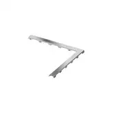 TESE Решетка для душевого трапа Tece Drainline.TC угл полированная steel II 900х900 610 982 (610982)