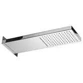 Верхний душ Paffoni CASCADE "Rettangolare" 530 х 160 х h27 мм (2 типа струи) (ZSOF099CR)