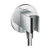 Шланговое під'єднання для душа Hansgrohe FixFit Porter S, хром (26487000)