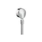 Шланговое під'єднання для душа Hansgrohe Fixfit E, хром (27505000)