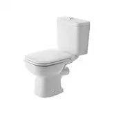 Duravit D-CODE унитаз напольный 65*35,5*38,5см, горизонтальный выпуск (21110900002)