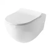 Унитаз подвесной Goclean® (безободковый) ArtCeram File 2.0 с сиденьем Slim Soft Close (FLV004 01; 00 + FLA014 01;00)