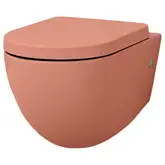 Унитаз подвесной Goclean® (безободковый) ArtCeram File 2.0 с сиденьем Soft Close orange cameo (FLV004 13; 00 + FLA002 13)