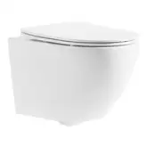 Унитаз подвесной безободковый Devit Universal с сиденьем Soft Close (453461)
