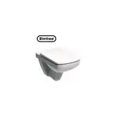 Kolo NOVA PRO Rimfree унитаз подвесной, прямоугольный, с сидением из материала Duroplast, с микролифтом (пол.) (M39018000)