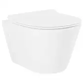 Унитаз подвесной Primera Topic Clean Pro (безободковый), с сиденьем Soft Close (8320020)