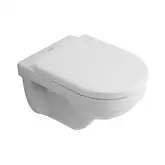 Villeroy & Boch VERITY DESIGN комплект: унитаз 37*54см подвесной, с сидением с функцией slow-closing (56801001+ 98M9C101)