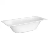 Geberit Soana Slim rim Duo Ванна акриловая, 180x80 см, белая (554.004.01.1)