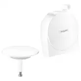 Зовнішня частина Hansgrohe Exafill S до сифона на ванну з наповненням, білий матовий (58117700)