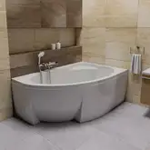 Ravak Asymmetric II Ванна акриловая 150x100 см, правая (CB41000000)