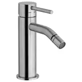Смеситель для биде Paffoni Light (цвет -STEEL LOOKING finish), с донным клапаном (LIG135ST)