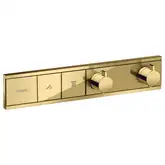 Hansgrohe RainSelect Термостат скр. монтажа, Polished Gold Optic (15380990)