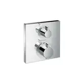 Термостат прихованого монтажу Hansgrohe Ecostat Square з запірним вентилем 1Jet, хром (15712000)