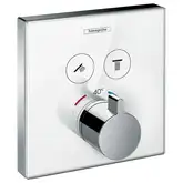 Термостат Hansgrohe ShowerSelect Glass (15738400)