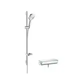 Душевой набор Hansgrohe Ecostat Select/Raindance E120 3jet, хром/белый (27039400)