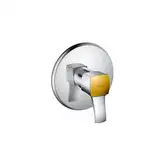 Hansgrohe Смеситель для душа однорычажный, с рычаговой рукояткой, СМ, хром/под золото Metropol Classic (31365090)