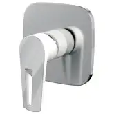 Смеситель для душа Imprese Podzima Breclav white (цвет - хром/белый) (VR-15245WZ)