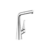 Смеситель для кухни, однорычажный Hansgrohe Metris (цвет - хром) (14823000)