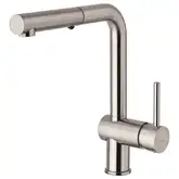 Смеситель для кухни Paffoni Light (цвет - сталь) (LIG285ST-MET)