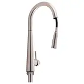 Qtap Evicka Смеситель для кухни, выдвижной излив, хром (QTEVI91103UN)