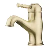 Смеситель для раковины Devit Charlestone (цвет - бронза), с доннным клапаном (CN60051037B)