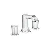 Смеситель для раковины на 3 отверстия Hansgrohe Metropol Classic (цвет - хром), с донным клапаном (31304000)