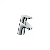 Змішувач для умивальника Hansgrohe Focus E без донного клапана, хром (31733000)
