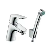 Hansgrohe Focus E Змішувач для раковини з душем, хром (31926000)