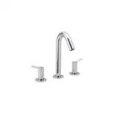 Смеситель для раковины, двухвентильный Hansgrohe Talis (цвет - хром), с донным клапаном (32310000)