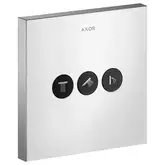 Axor ShowerSelect Square Вентиль на 3 потребителя, хром (36717000)