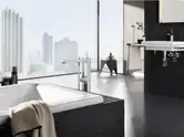 Grohe Eurocube Напольный смеситель для ванны, хром (23672001)