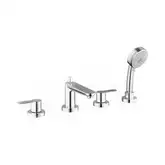 Grohe Bau Edge Змішувач на борт ванни, хром (2512000A)