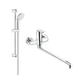 Набір для ванни 2в1 Grohe Eurosmart Cosmo, хром (26129003)