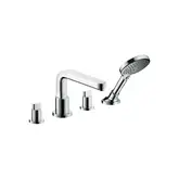 Смеситель на борт ванны Hansgrohe Metris S (цвет - хром), излив 22 см (31447000)