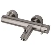 Смеситель для ванны Paffoni Light (цвет - сталь) (LIG022ST)