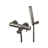 Смеситель для ванны Paffoni Light, с ручным душем (LIG023NKN)
