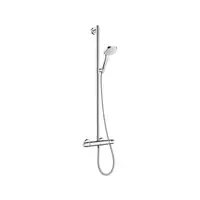 Душевой гарнитур с термостатом Hansgrohe Croma Select E (цвет - хром/белый) (27248400)