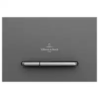 Клавиша смыва Villeroy & Boch ViConnect (стекло - Glass Glossy Grey) (922160RA)