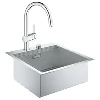 Набор Grohe мойка кухонная K800 31583SD0 + смеситель Minta 32918000 (31583SD032918000)